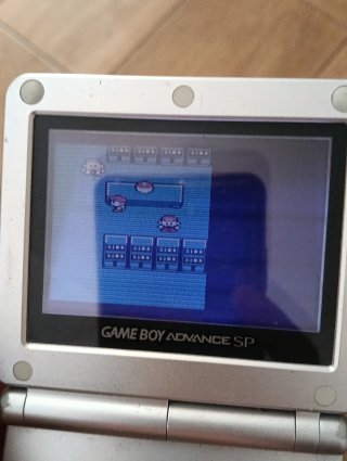 Nintendo Game Boy Advance SP Plateada