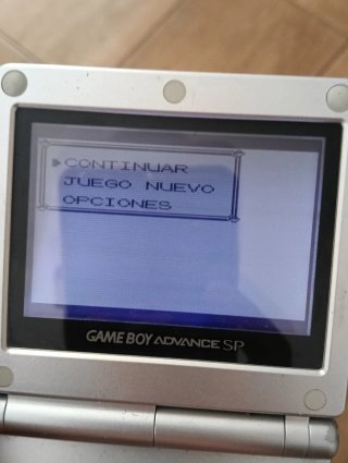 Nintendo Game Boy Advance SP Plateada