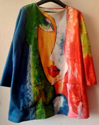 Vestido Misslook Boho Multicolor Talla Única