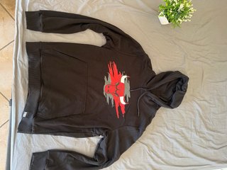Felpa NBA Chicago Bulls nera