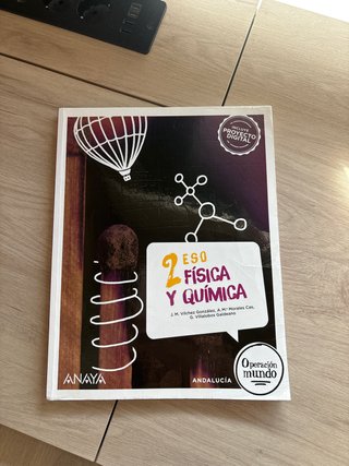 Física y Química 2 Secundaria. LOMLOE