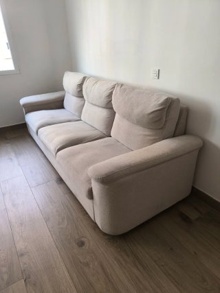 Divano a 3 posti Lidhult Ikea beige