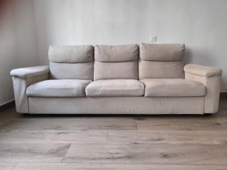 Divano a 3 posti Lidhult Ikea beige