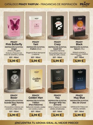 Perfumes Prady Fragancias de Inspiración