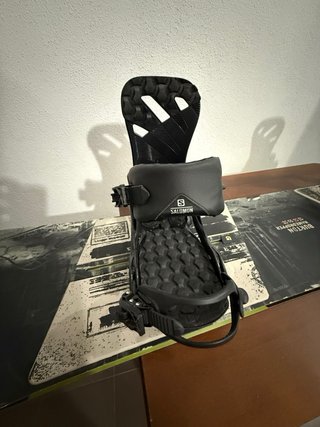 Tabla de Snow Burton y fijaciones (nuevas)