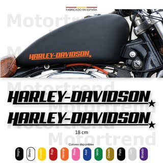 Kit Vinilos Harley Davidson Depósito Casco