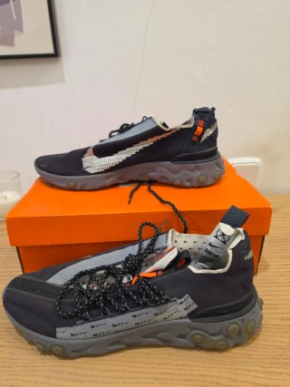 Zapatillas Nike React Negras/Grises