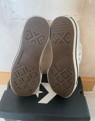 Converse All Star Blancas sin cordones