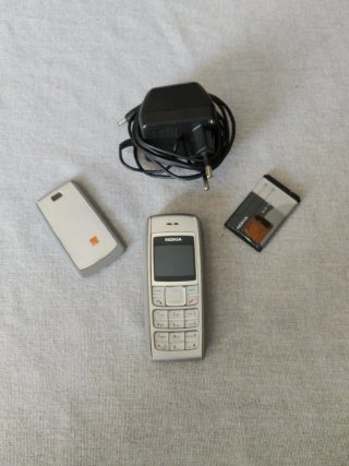 Nokia 1600 Plata/Blanco