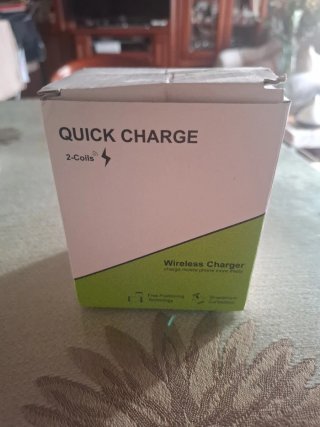Cargador Inalámbrico Quick Charge 2-Coils