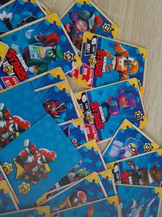 Lote de 40 Cartas Brawl Stars