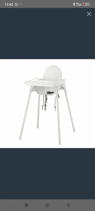 Trona IKEA Blanca