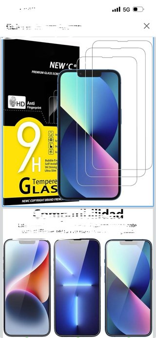 Cristal Templado iPhone 14