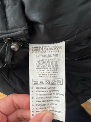 Anorak Geographical Norway Negro