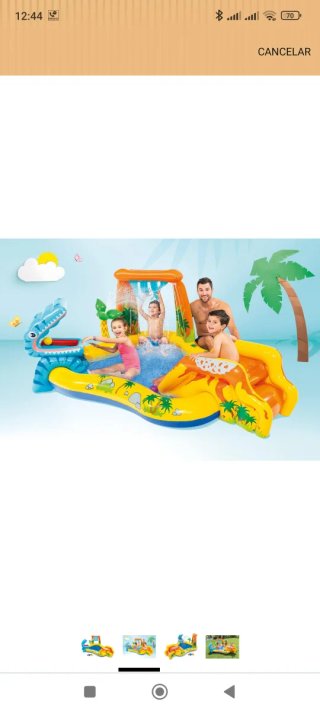Centro de juegos Intex Wet Set