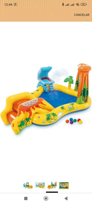 Centro de juegos Intex Wet Set