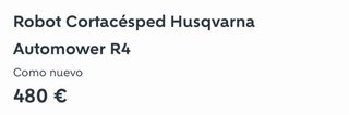 Cortacésped Automático Husqvarna