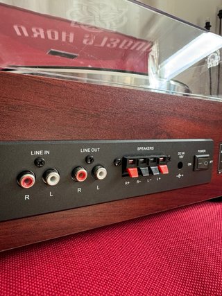 Tocadiscos + Altavoces Angels Horn AH6