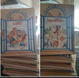 Enciclopedia infantil ventana Azul