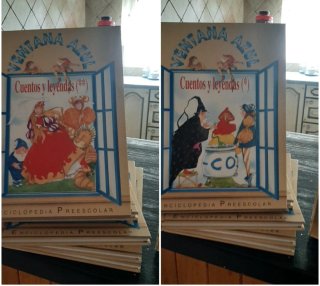 Enciclopedia infantil ventana Azul