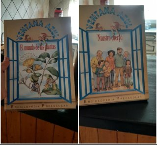 Enciclopedia infantil ventana Azul