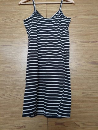 Vestido Premamá de Tirantes a Rayas