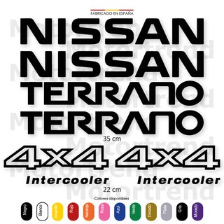 Kit Vinilos Nissan Terrano 4x4