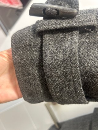 Abrigo I. Spiewak & Sons Gris Talla L