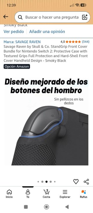 Funda Carcasa Nintendo Switch 2 Savage Ridge