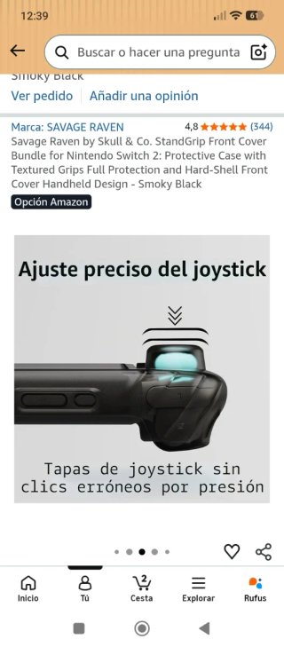 Funda Carcasa Nintendo Switch 2 Savage Ridge