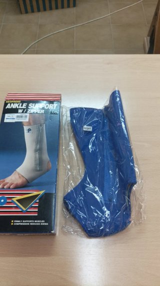 Tobillera de Neopreno con Cremallera Talla XL