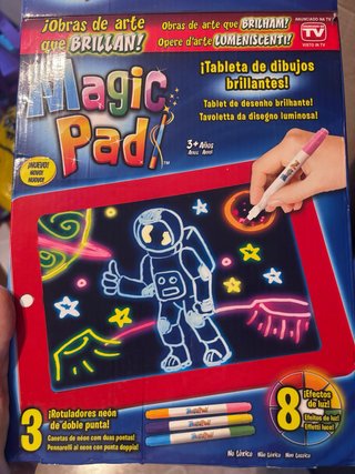Magic Pad - Tableta de dibujos brillantes