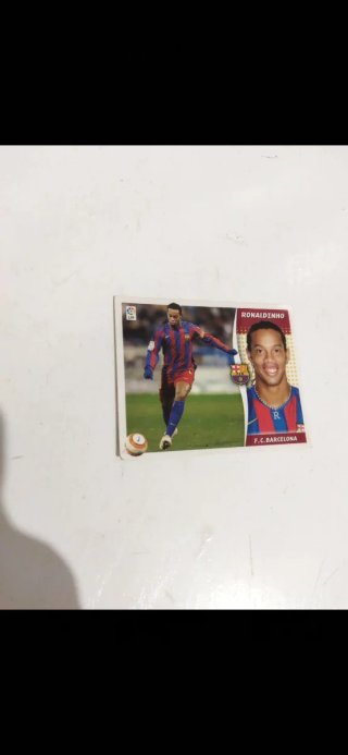 Cromo Ronaldinho F.C. Barcelona Liga Este 06/07