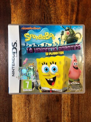 SpongeBob la vendetta robotica di plankton ds