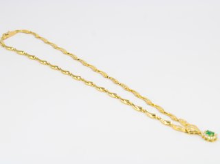 048-02-00305 Collar de Oro Amarillo 18k