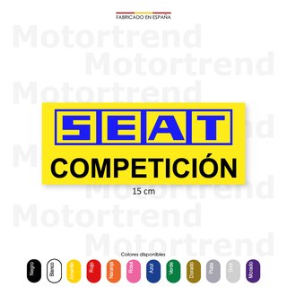 Kit Vinilos Seat Competición