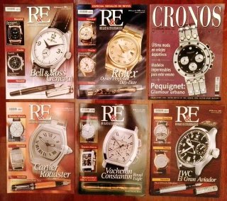 Lote 6 Revistas Vintage de Relojería