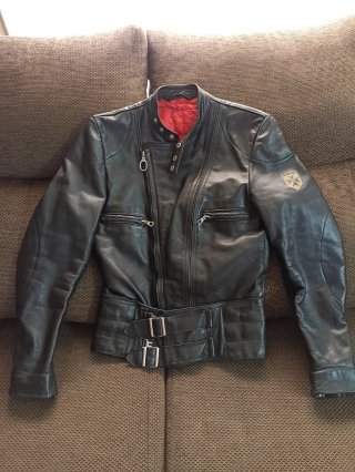 Chaqueta Motorista Harro Clásica Años 80