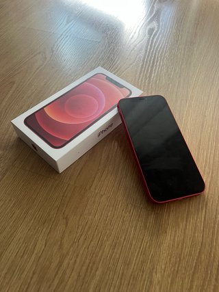 iPhone 12 RED 64GB - Como Nuevo - 100% Batería