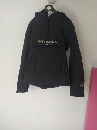 Sudadera Pacific Republic Negra Talla S