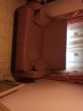 Sofá Cama Tapizado Rosa