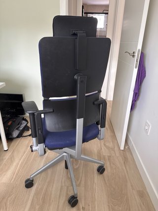 Silla de escritorio Steelcase azul
