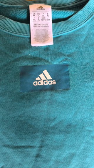 Jersey Adidas Verde Azulado