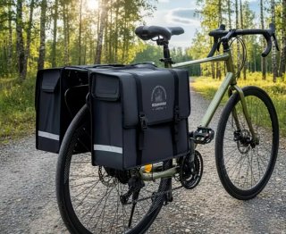 Par de Alforjas Traseras para Bicicleta