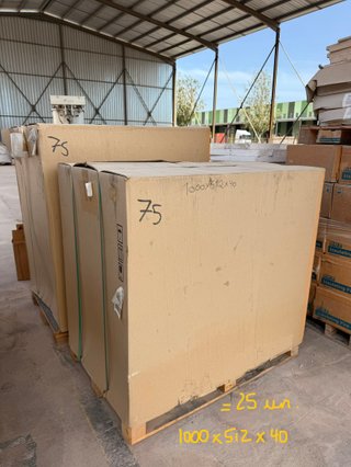 Panel aislante Porextherm 1000x512x40 mm – 25 uds