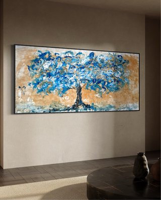 Dipinto Contemporaneo Albero Astratto