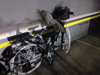 Bicicleta Eléctrica Btwin con Silla Bebé