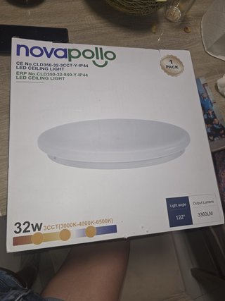 Luz LED Techo Novapollo 32W 3CCT