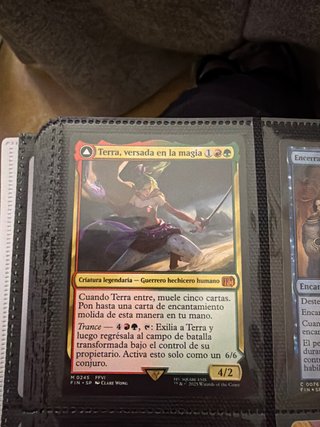 Terra, versada en la magia - Magic Carta
