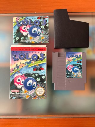 Lolo 3 para la nintendo NES completo (NEGOCIABLE)